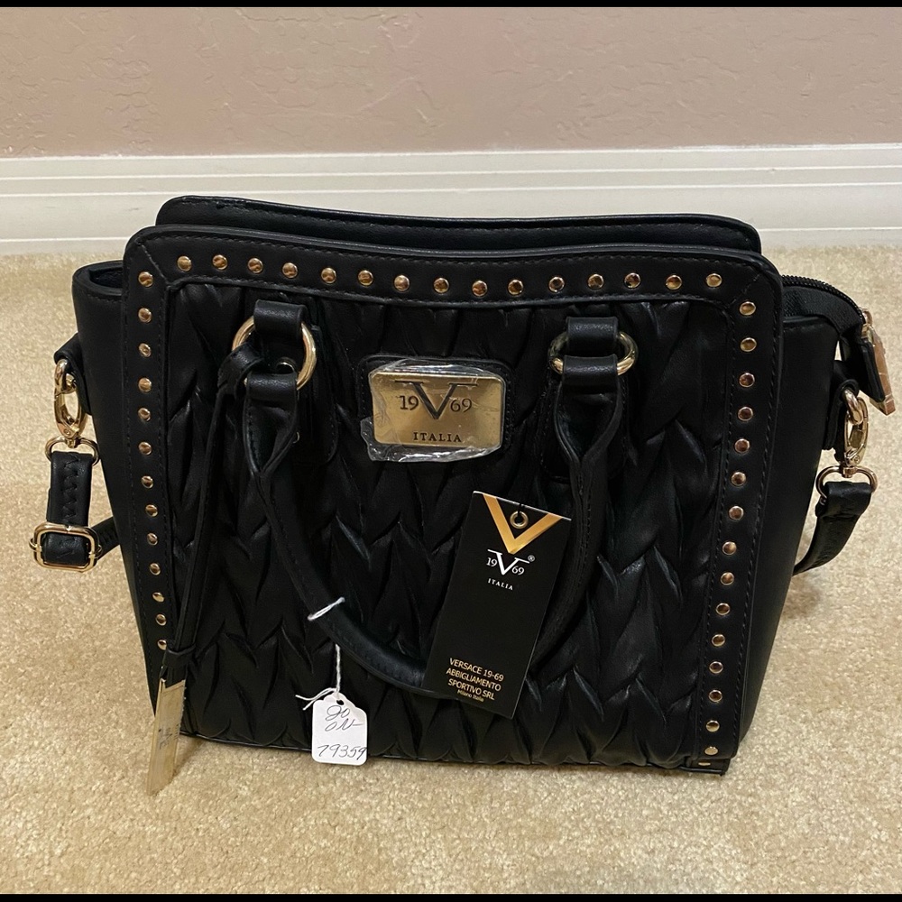 Versace 1969 Studded handbag